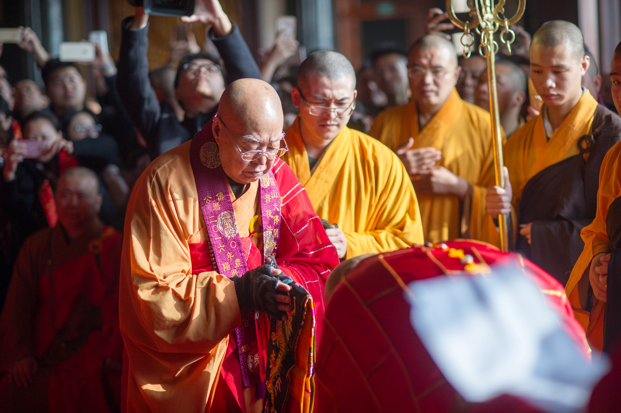 灵山大佛开光十九周年暨普俊法师升座庆典