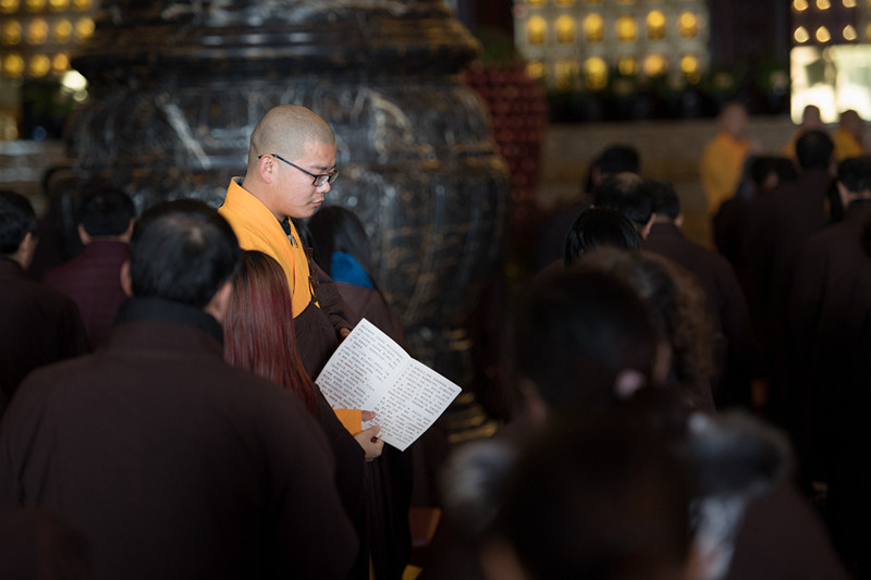 2016年无锡市祥符禅寺冬季皈依法会圆满