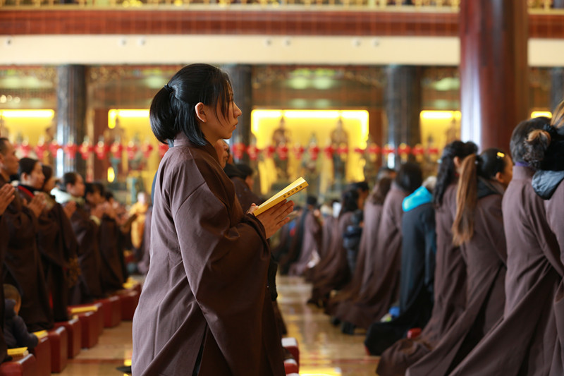 2016年无锡市祥符禅寺冬季皈依法会圆满