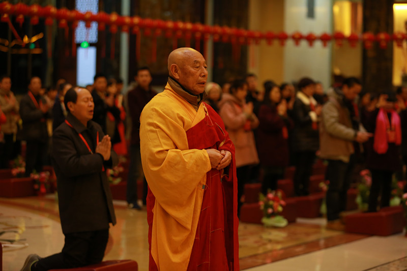 无锡市祥符禅寺2016年传灯祈福法会圆满举行