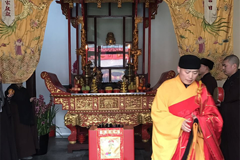 无锡市祥符禅寺圆满举行除夕普供法会