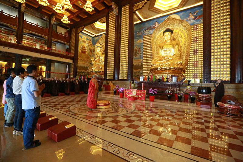 2017年无锡市祥符禅寺恭迎月光菩萨圣诞日上供法会