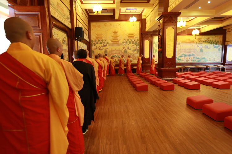 无锡灵山祥符禅寺水陆法会动态 —— 第一天 开坛仪式