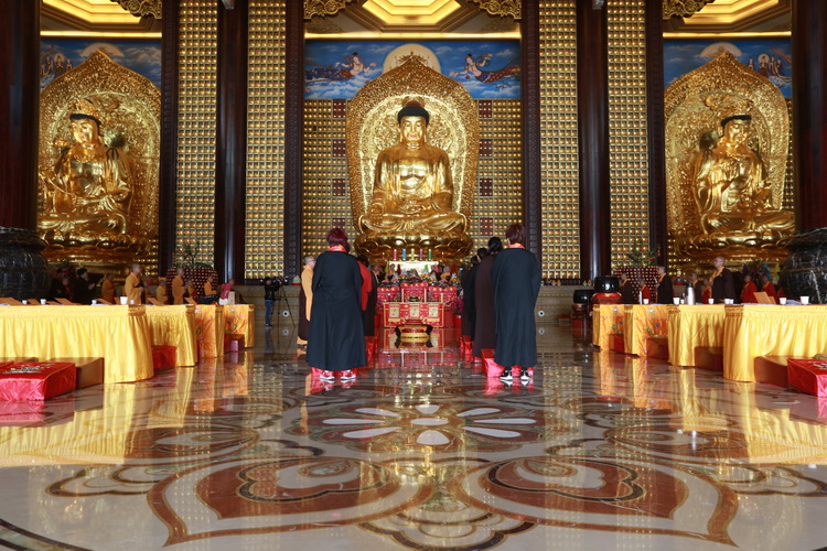 无锡灵山祥符禅寺水陆法会动态第五天斋天告赦说幽冥戒