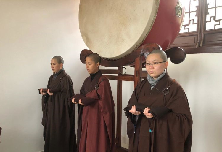 江苏佛学院慈恩学院筹女众部授式叉尼沙弥尼戒圆满