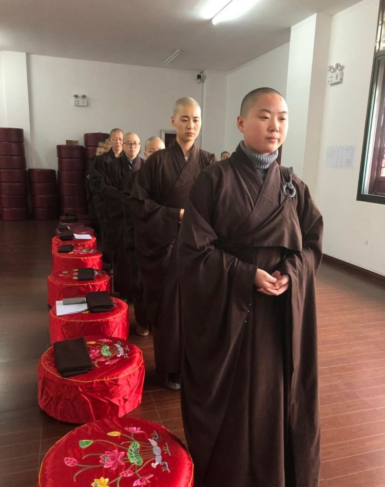 江苏佛学院慈恩学院筹女众部授式叉尼沙弥尼戒圆满
