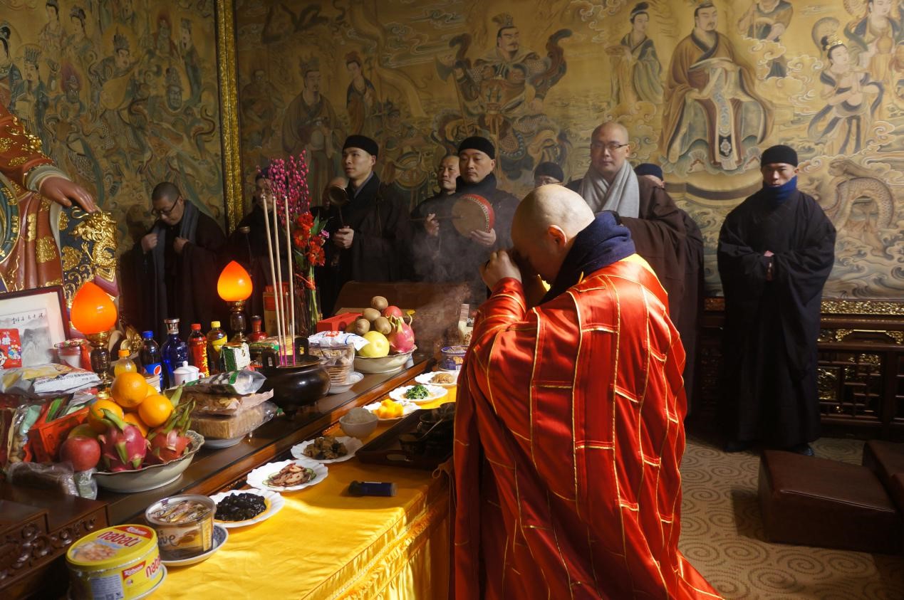 秉承佛教丛林惯例 圆满举行普供法会